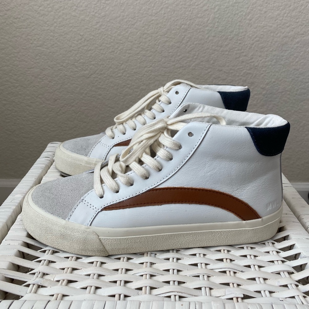 Madewell Sidewalk High-Top Sneakers